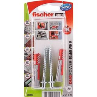👉 Nylon plug Fischer DuoPower 10X50 met winkelhaak WH K 2st. 4048962237115