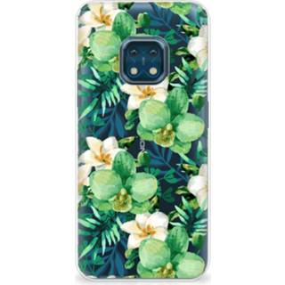 👉 Orchidee groen Nokia XR20 TPU Case 8720632810489