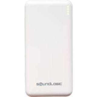 Powerbank Soundlogic 10.000mAh 2x USB + 1x USB-C 8715986802433