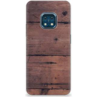 Bumper hoesje Nokia XR20 Old Wood 8720632518262