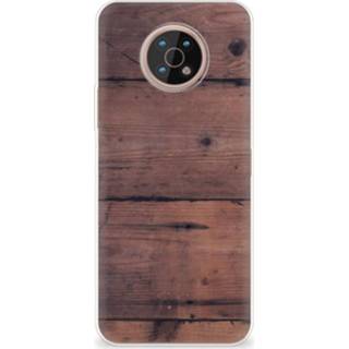 👉 Bumper hoesje Nokia G50 Old Wood 8720632489159