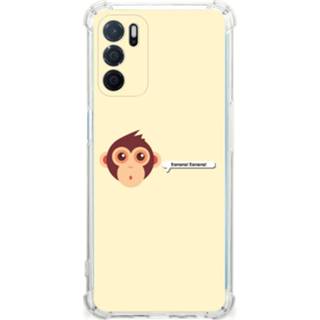 👉 Bumper hoesje OPPO A16 | A16s Stevig Monkey 8720632470430
