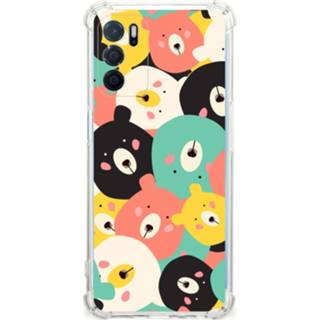 👉 Bumper hoesje OPPO A16 | A16s Stevig Bears 8720632320704