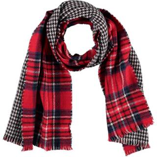 👉 Sjaal rood acryl vrouwen nederlands werpig werpige Sarlini Langwerpige Scottish Multi 8719922568414