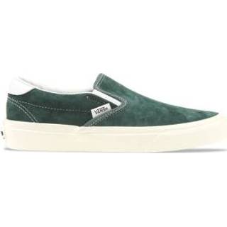 👉 Groen unisex stock vrouwen Vans Slip-On 59 Donkergroen Dames