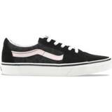 👉 Zwart unisex stock vrouwen Vans Sk8-Low Zwart/Panterprint Dames