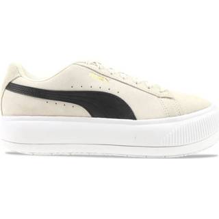 👉 Zwart suede unisex wit vrouwen Puma Mayu CrÃ¨me/Zwart Dames