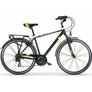👉 Aluminium mannen zwart MBM Split 28 Inch 54 cm Heren 21V V-Brakes 8054317610348