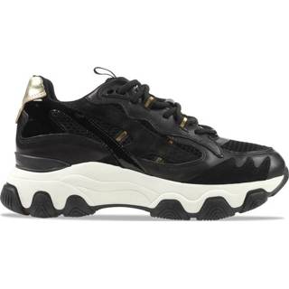 👉 Zwart goud unisex vrouwen Shoecolate Ivy Zwart/Goud Dames