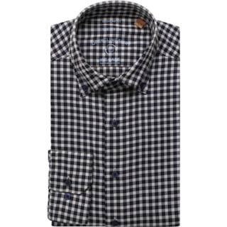 👉 Overhemd zilver ETERNA Regular Fit zilver, Ruit 4062403648476