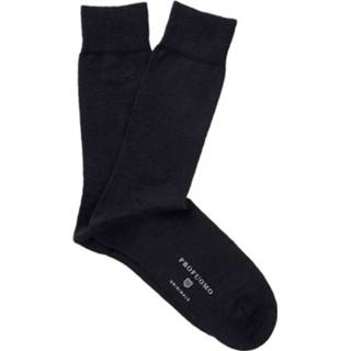 👉 Sock zwart male Profuomo Socks solid black pp2z00007a 1000000300000