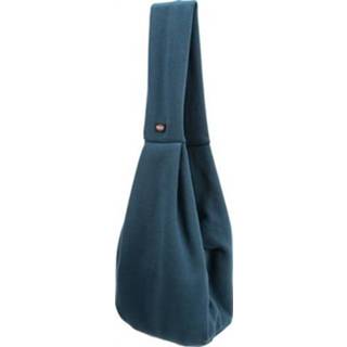 👉 Draagtas grijs hondentas pakket hond blauw tin Trixie buikdrager sling / 22X20X60 CM 4057589289476