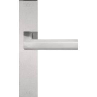 👉 Deurkruk RVS Formani Piet Boon TWO PBL23P236SFC op schild blind - mat 8718009212332