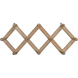 👉 Wandkapstok hout modern bruin Woood Levin 8714713137299