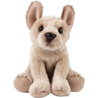 👉 Knuffel pluche kinderen dieren Franse Bulldog hond 13 cm