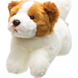 👉 Knuffel pluche kinderen dieren Jack Russell hond 30 cm