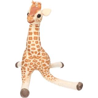 👉 Knuffel pluche kinderen baby's Living Earth serie - dieren Baby Giraffe van 43 cm