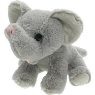 👉 Knuffel pluche kinderen dieren Olifant van 25 cm