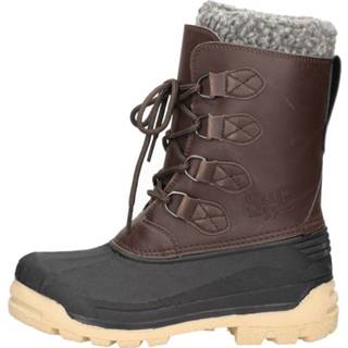 👉 Snowboots synthetisch vrouwen donkerbruin Sub55 - 2600017813570