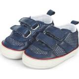 👉 Sterntaler  Boys Babyschoen, marine - Blauw - Gr.21/22 - Jongen