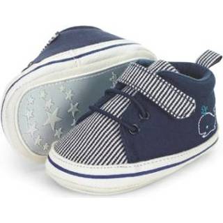 👉 Baby schoenen textiel jongens blauw baby's marine Sterntaler Babyschoen 4055579951983