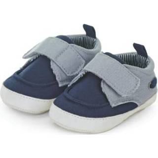 👉 Baby schoenen textiel blauw babymode jongens baby's marine Sterntaler Babyschoen 4055579951693