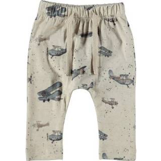 Sweatpant katoen mix beige jongens Name it Sweatpants Nbmsimon Peyote Melange 5715207767889