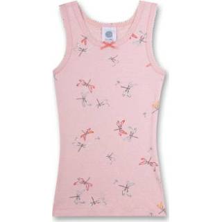 Onder hemd biologisch katoen meisjes roze Sanetta Onderhemd 4060972709673