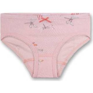 Jazzpant biologisch katoen meisjes roze Sanetta 4060972709727