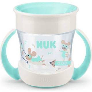 👉 Beker turkoois jongens NUK Mini sippybeker Magic vanaf 6 maanden, mint 4008600398493