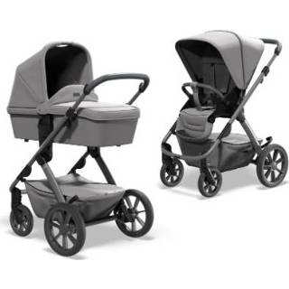 👉 Kinder wagen grijs jongens kinderen MOON Combi Kinderwagen No one 2.0 Stone Collectie 2022 4025583040386