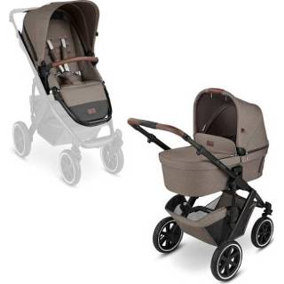 👉 Kinder wagen jongens beige kinderen ABC DESIGN Combi kinderwagen Salsa 4 Air Nature Fashion Edition Collection 2022 4045875055478