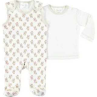 Pink or blue Romperset Eekhoorn wit