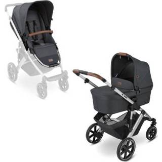 👉 Kinder wagen jongens grijs kinderen ABC DESIGN Combi Kinderwagen Salsa 4 Storm Collectie 2022 4045875055423