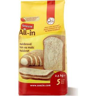 👉 Soezie All-In Maïsbrood - Bakproducten - 2.5 kg