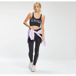 Zwart l vrouwen MP Women's Graffiti Graphic Training Sports Bra - Black 5056379667332