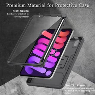 👉 Coverhoes zwart FONU Full Cover Hoes iPad Mini 6 (2021) - 8.3 inch Pencil houder 8720598438246