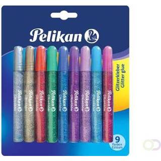 👉 Active Pelikan glitterlijm, 10,5 ml, blister van 8 stuks in geassorteerde kleuren 4012700300263