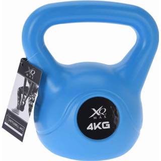 👉 Kettlebell active blauw XQ Max - 4KG 8719407056030