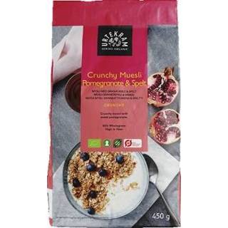 👉 Muesli Urtekram Crunchy Granatæble & Spelt 450 g 5701058010823