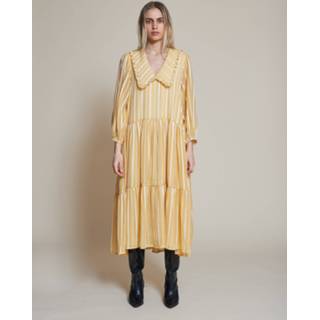 👉 Blousejurk vrouwen geel 'Nimi' 5704323458597