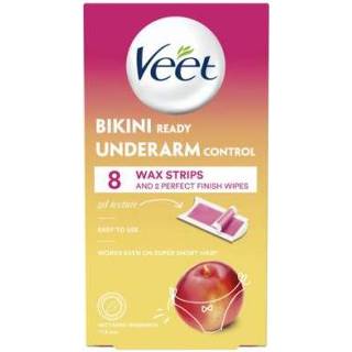 Bikini Veet & Underarm Strips 8 st 5701092115546