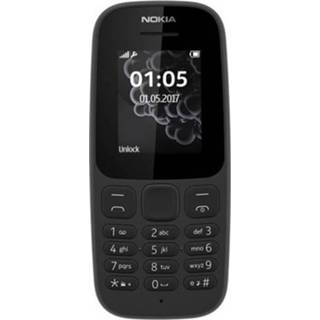👉 Mobiele telefoon zwart Nokia 105 Neo - Dual SIM (Zwart) 6438409036599