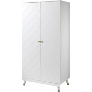 👉 Tweedeurs kast grenen wit Tweedeurskast Eline-W 5420070236126