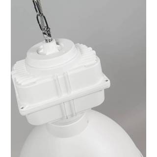 👉 Industriële hanglamp wit metaal klein Set van 2 hanglampen mat - Sicko