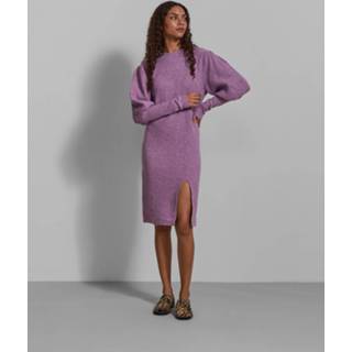 👉 Gebreide jurk XS vrouwen roze 'Luna' 5715217474845