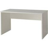 👉 Bureau wit hout Vipack Londen - 75x140x65 cm Leen Bakker 5420070232753