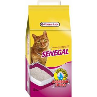 👉 Versele-Laga Senegal Roomwitte Kleikorrels 12 l - Kattenbakvulling - 7.5 kg