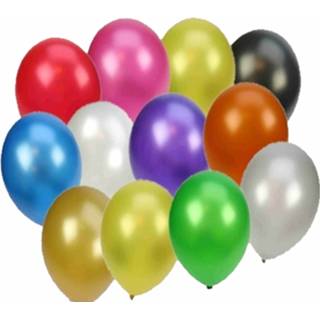 👉 Ballon Metallic ballonnen kleuren 50 stuks