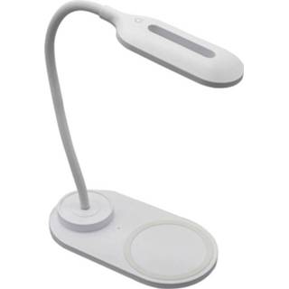 Bureaulamp active DENVER® LED met QI Oplaad Pad 5 Watt, Licht Kleur Schakelbaar 5706751051463